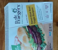 Sweet Heat Beet Veggie Burger - Pea Protein