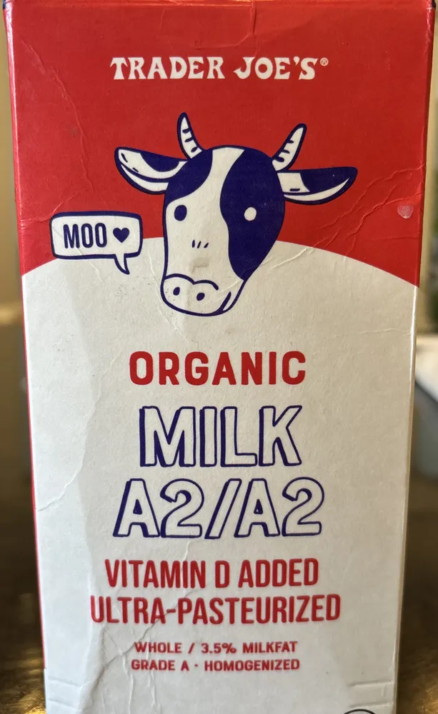 Organic Milk A2/A2