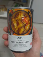 Hot chicken curry