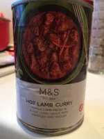 Hot lamb curry
