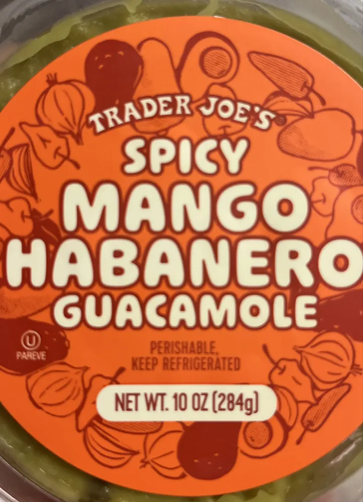 Spicy Mango Habanero Guacamole
