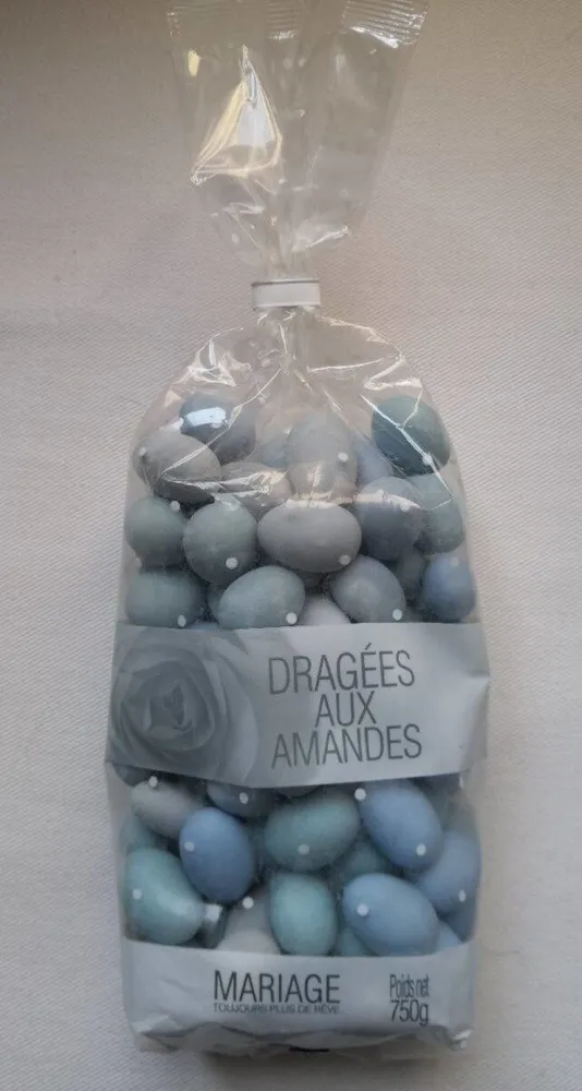 Dragées aux amandes (bleu)