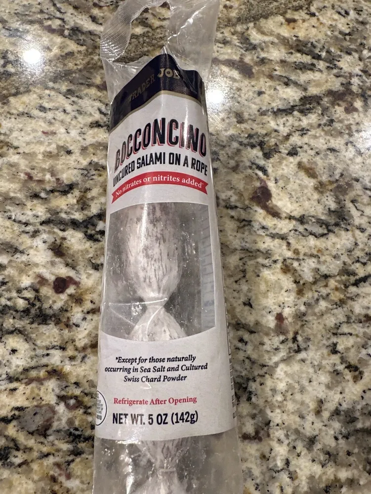 Bocconcino Uncured Salami On A Rope