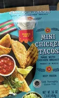 MINI CHICKEN TACOS
