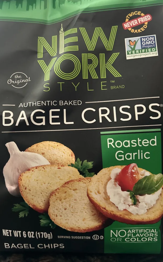 Bagel Crisps Roasted Garlic