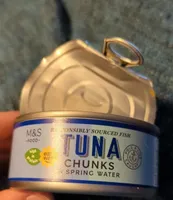 TUNA CHUNKS IN SPRING WATER