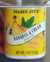 Bananas & Cream Yogurt