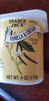 Vanilla & Cream Yogurt Cup