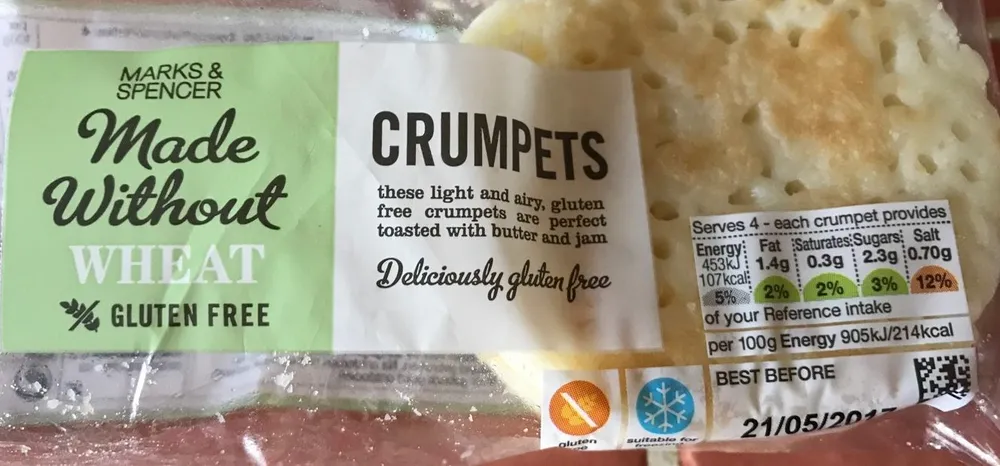 Gluten Free Crumpets