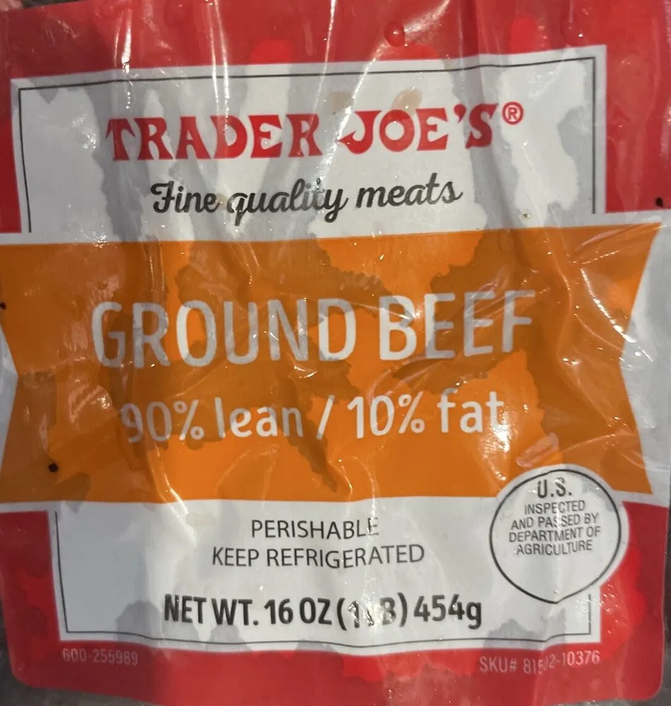 Trader Joe’s 90 / 10 Ground beef