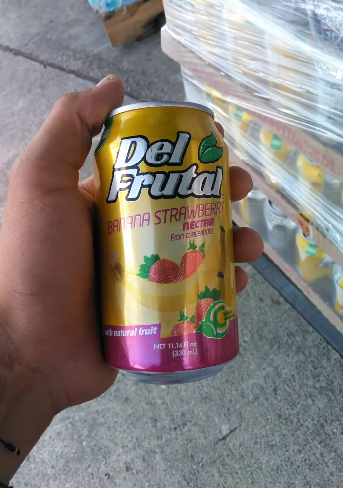 Nectar juice banana  strawberry