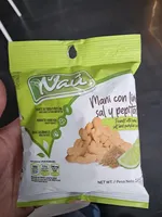 Maní con limón y sal y pepitoria