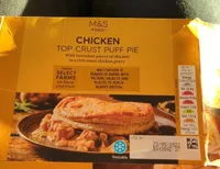 Chicken Top Crust Puff Pie