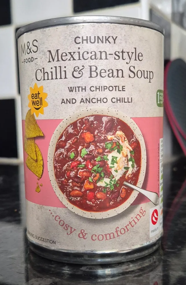 Mexican-style Chilli & Bean Soup