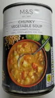Chunky vegetable soup