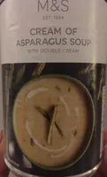 Cream of asparagus soup