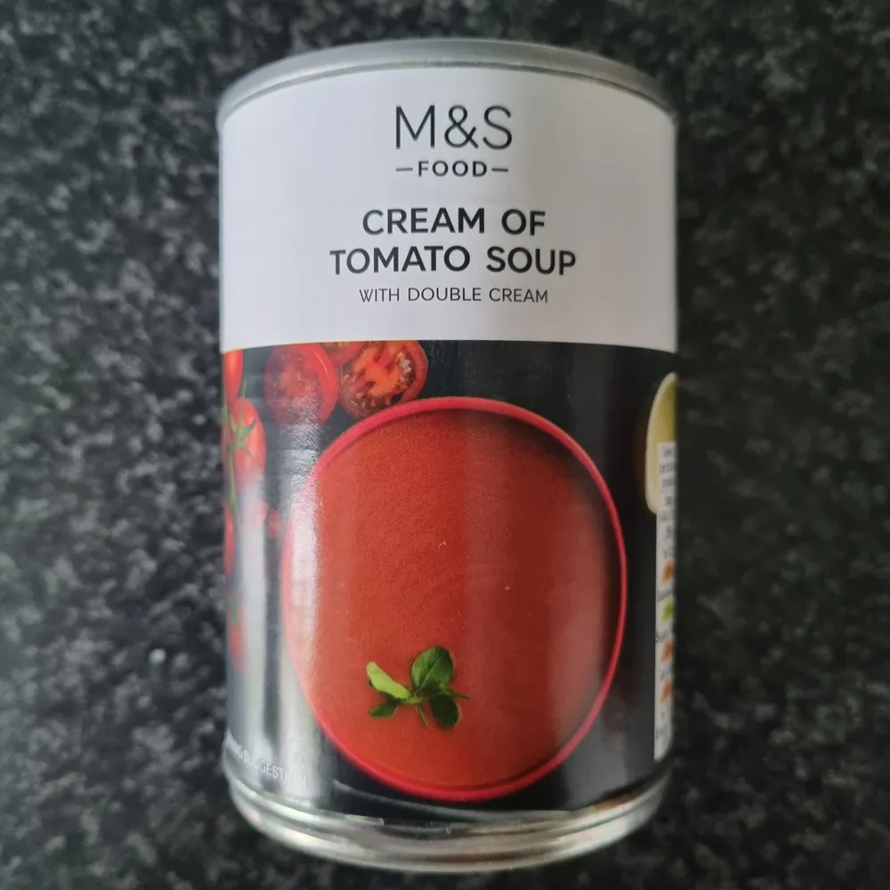 Cream of tomato soup