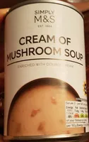 Cream of mushroom soup