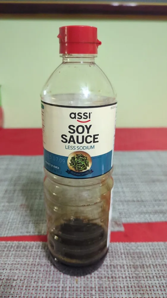 Soy Sauce Less Sodium