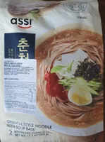 Oriental style noodle with soup base