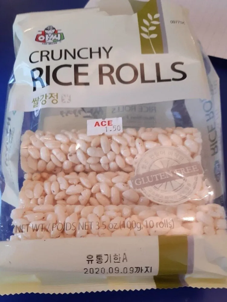 Crunchy Rice rolls