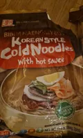 Bibim naengmyron korean cold noodle