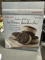 Cookies N Cream Ice Cream Sandwiches