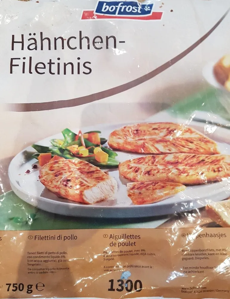 Hähnchen-Filetinis
