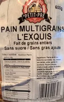 Pain Multigrains l’Exquis
