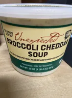 Unexpected Broccoli Cheddar Soup