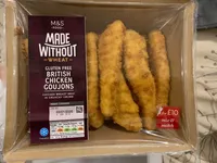 British chicken goujons