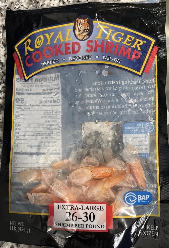 Cooked Shrimp