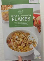 Apple and cinnamon flakes