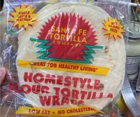 Homestyle Flour Tortilla Wraps