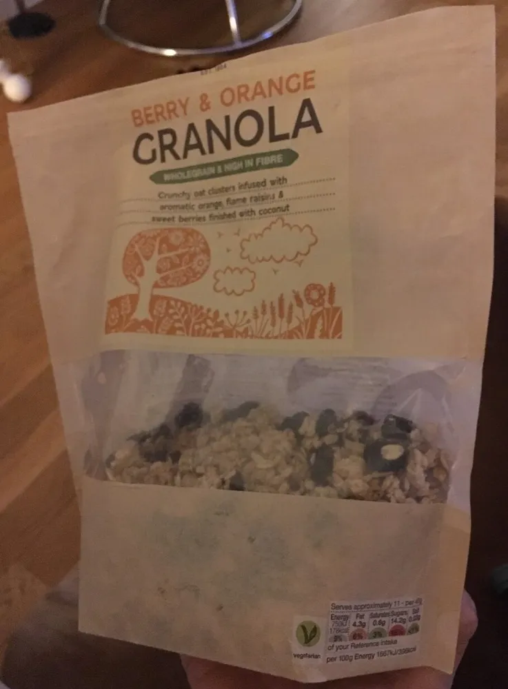 Granola, Berry & Orange