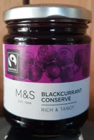 Blackcurrant conserve