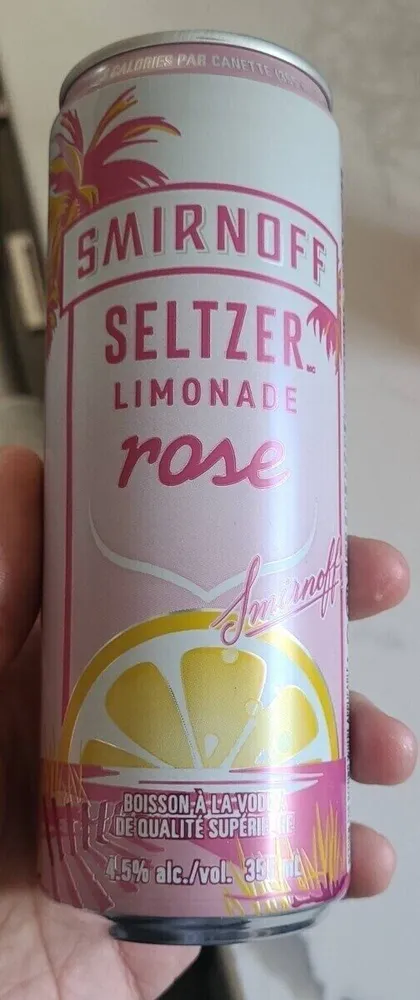 Seltzer Limonade Rose