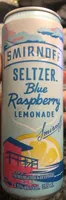 Smirnoff Seltzer Blue Raspberry Lemonade