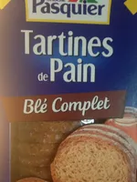 Tartines de Pain Blé Complet