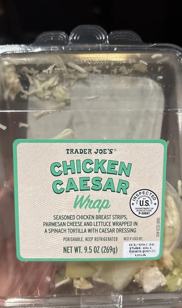 Chicken Caesar Wrap