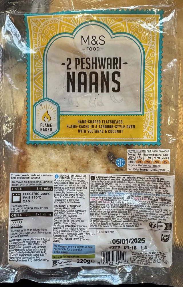 Peshwari Naan