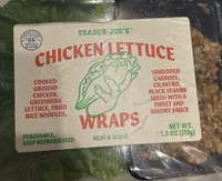 Chicken Lettuce Wraps