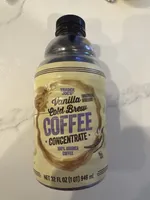 Vanilla Cold Brew Coffee Concentrate