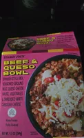 Beef & Queso Bowl