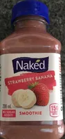 Strawberry banana juice smoothie