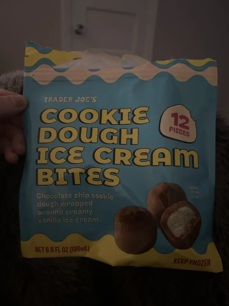 Cookie Dough Ice Cream Bites