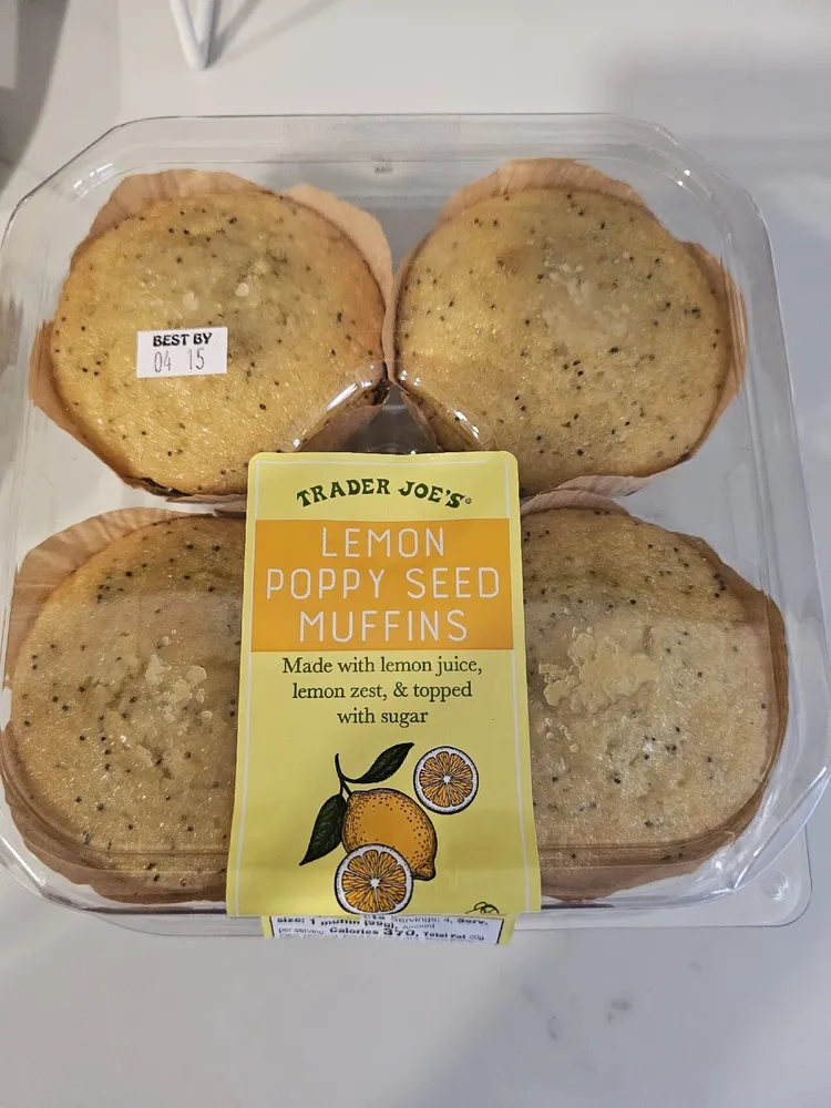 Lemon Poppy Seed Muffins