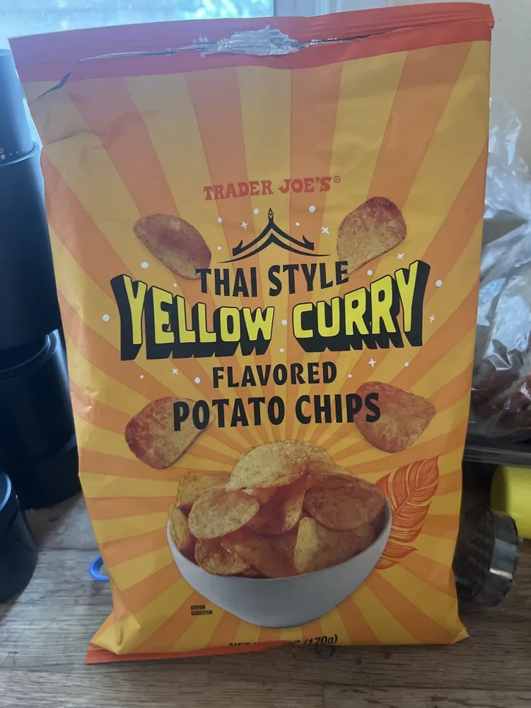 Thai Style Yellow Curry Flavored Potato Chips