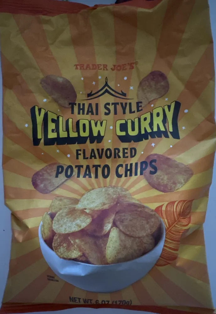 Thai Style Yellow Curry Potato Chips
