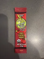 Organic Sour Apple Cherry Fruit Leather Wrap